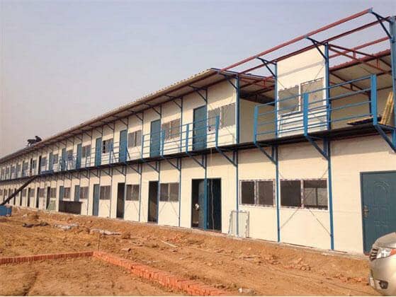 日喀则江孜县二层拆装式活动房案例