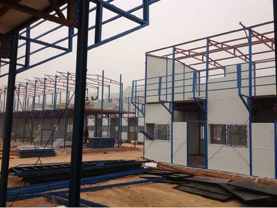 日喀则江孜县二层拆装式活动房案例