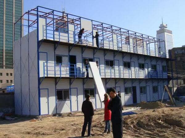三层K式活动房图